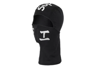 Pre-owned Supreme Mlb Kanji Teams Chicago White Sox Lightweight Balaclava In Black