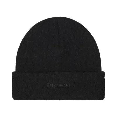 Pre-owned Supreme Mohair Beanie 'black' | Men's Size Onesize