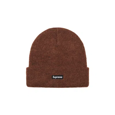 Pre-owned Supreme Mohair Beanie 'dark Brown' | Men's Size Onesize