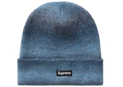 Pre-owned Supreme Mohair Beanie Fw19 In Mixed Blue