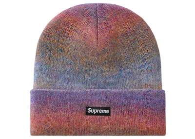 Pre-owned Supreme Mohair Beanie Fw19 In Mixed Pink