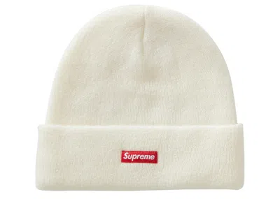 Pre-owned Supreme Mohair Beanie Fw19 In White