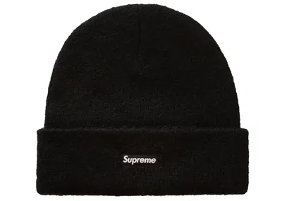 Pre-owned Supreme Mohair Beanie (fw20) In Black