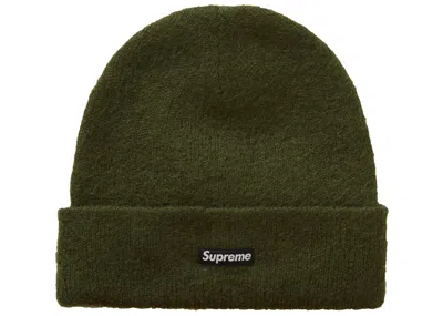Pre-owned Supreme Mohair Beanie (fw20) In Olive