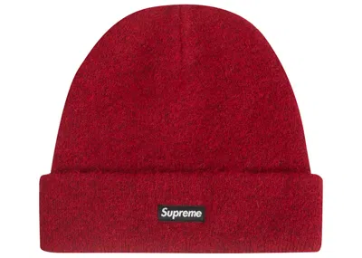 Pre-owned Supreme Mohair Beanie (fw22) In Red