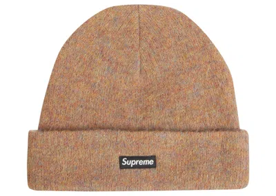 Pre-owned Supreme Mohair Beanie (fw22) In Sand