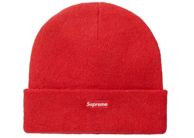Pre-owned Supreme Mohair Beanie (fw23) Red In Bright Red