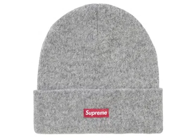 Pre-owned Supreme Mohair Beanie (fw24) In Heather Grey