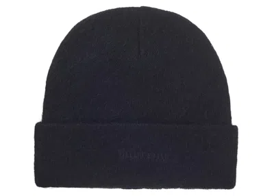 Pre-owned Supreme Mohair Beanie (fw25) In Black