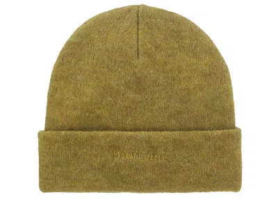 Pre-owned Supreme Mohair Beanie (fw25) In Brown