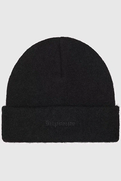 Supreme Mohair Beanie In Black, Men's At Urban Outfitters