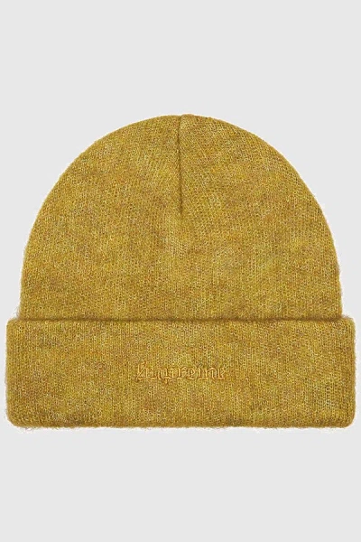 Supreme Mohair Beanie In Yellow, Men's At Urban Outfitters
