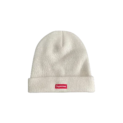 Pre-owned Supreme Mohair Beanie 'natural' In Tan