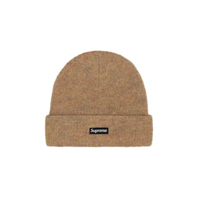 Pre-owned Supreme Mohair Beanie 'sand' In Tan