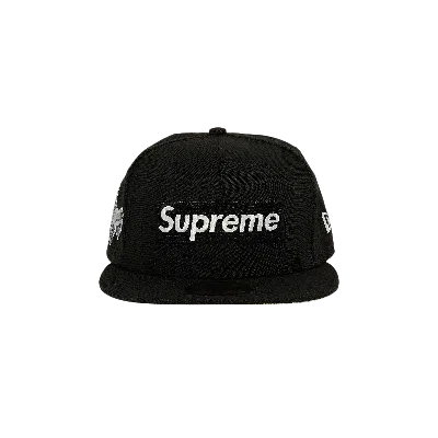 Pre-owned Supreme Money Box Logo New Era 'black'