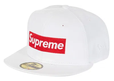 Pre-owned Supreme Money Box Logo New Era In White