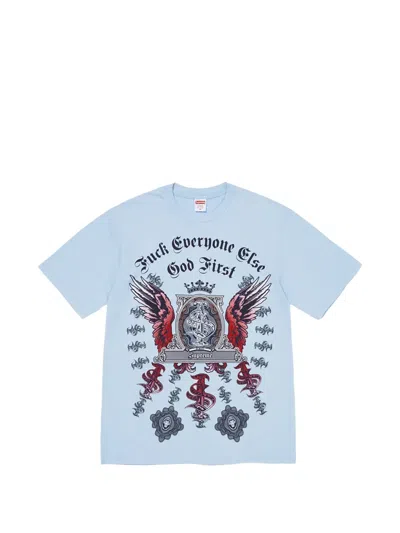 Supreme Money T-shirt In Blue