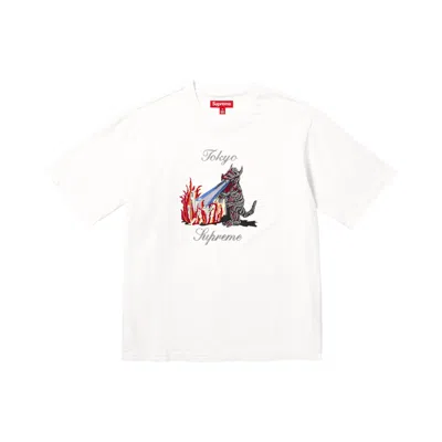 Pre-owned Supreme Monster Short-sleeve Top 'white' | Men's Size Xl