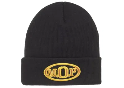 Pre-owned Supreme M.o.p. Beanie In Black