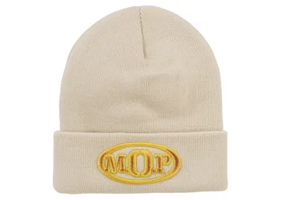 Pre-owned Supreme M.o.p. Beanie In Natural