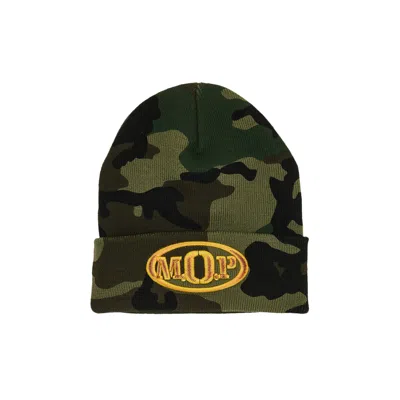 Pre-owned Supreme M.o.p. Beanie 'woodland Camo' | Multi-color | Men's Size Onesize