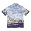 Supreme Mosaic S/s Shirt 'multi-color' In Blue