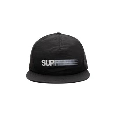 Pre-owned Supreme Motion Logo Iridescent 5-panel 'black' | Men's Size Onesize