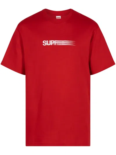 Supreme Motion Logo "ss23 In Red