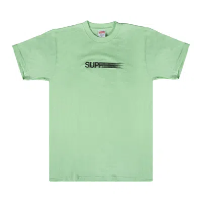 Pre-owned Supreme Motion Logo T-shirt 'green'