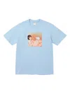 Supreme Mouse-graphic T-shirt In Blue