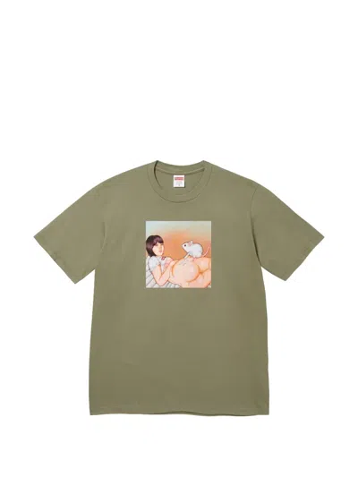 Supreme Mouse T-shirt In Green