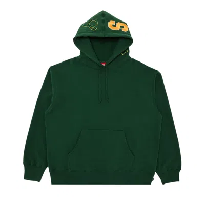 Pre-owned Supreme Multi S Logo Hooded Sweatshirt 'pine' | Green | Men's Size Xxl