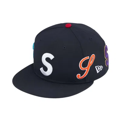 Pre-owned Supreme Multi S Logo New Era 'navy' | Blue | Men's Size 7.125