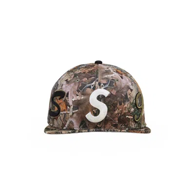 Pre-owned Supreme Multi S Logo New Era 'truetimber Kanati Camo' | Green | Men's Size 7.375