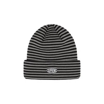 Pre-owned Supreme Multi Stripe Beanie 'black' | Men's Size Onesize