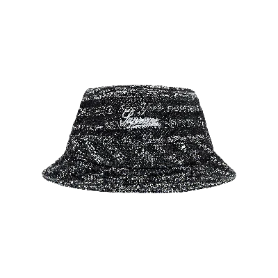 Pre-owned Supreme Multi Type Jacquard Denim Crusher 'black'