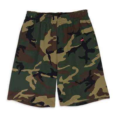 Supreme Multicolor Camo Small Box Sweatshorts
