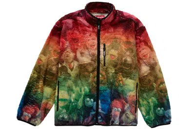 Pre-owned Supreme Muppets Fleece Jacket Multicolor