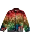 Supreme Muppets Fleece Jacket In Red