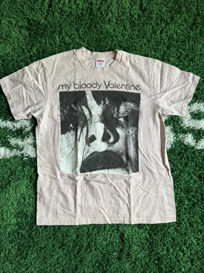 Pre-owned Supreme My Bloody Valentine T Shirt In Pink