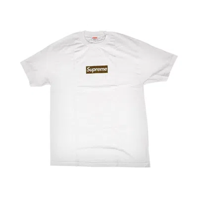 Pre-owned Supreme Nagoya Box Logo T-shirt 'white'