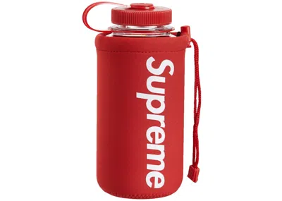 Pre-owned Supreme Nalgene 32 Oz. Bottle In Red