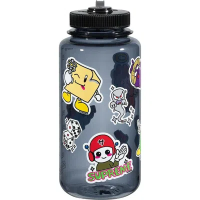 Pre-owned Supreme Nalgene Characters 32 oz Bottle Smoke Ss22 In Black