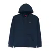 Supreme Navy Gortex Zip Up Jacket In Blue