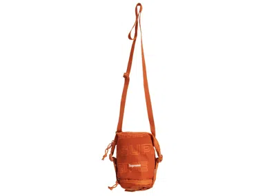Pre-owned Supreme Neck Pouch (fw21) In Orange