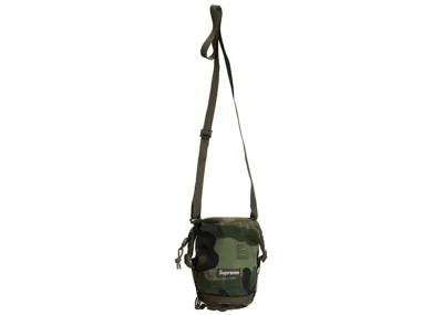 Pre-owned Supreme Neck Pouch (fw21) In Woodland Camo