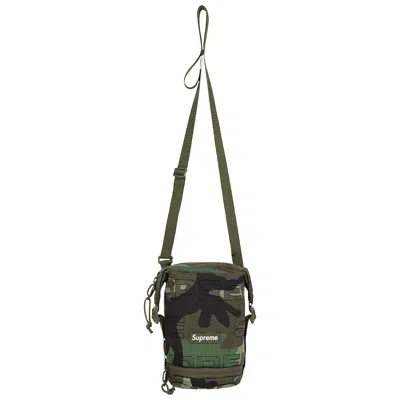 Pre-owned Supreme Neck Pouch 'woodland Camo' In Multi-color