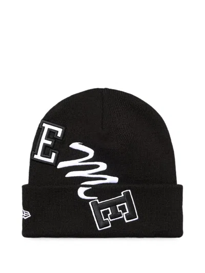 Supreme New Era Arc Beanie Hat In Black