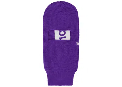 Pre-owned Supreme New Era Balaclava In Purple