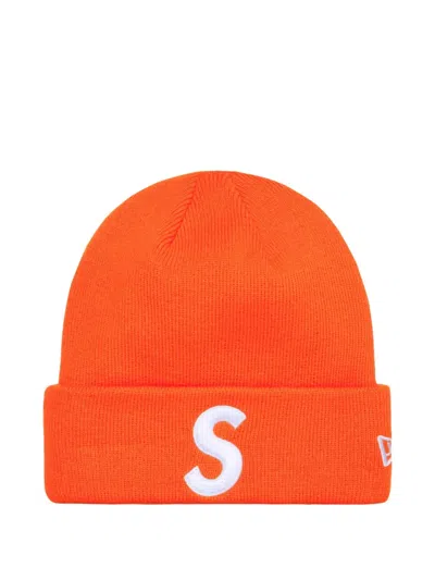 Supreme New Era® Beanie In 橘色